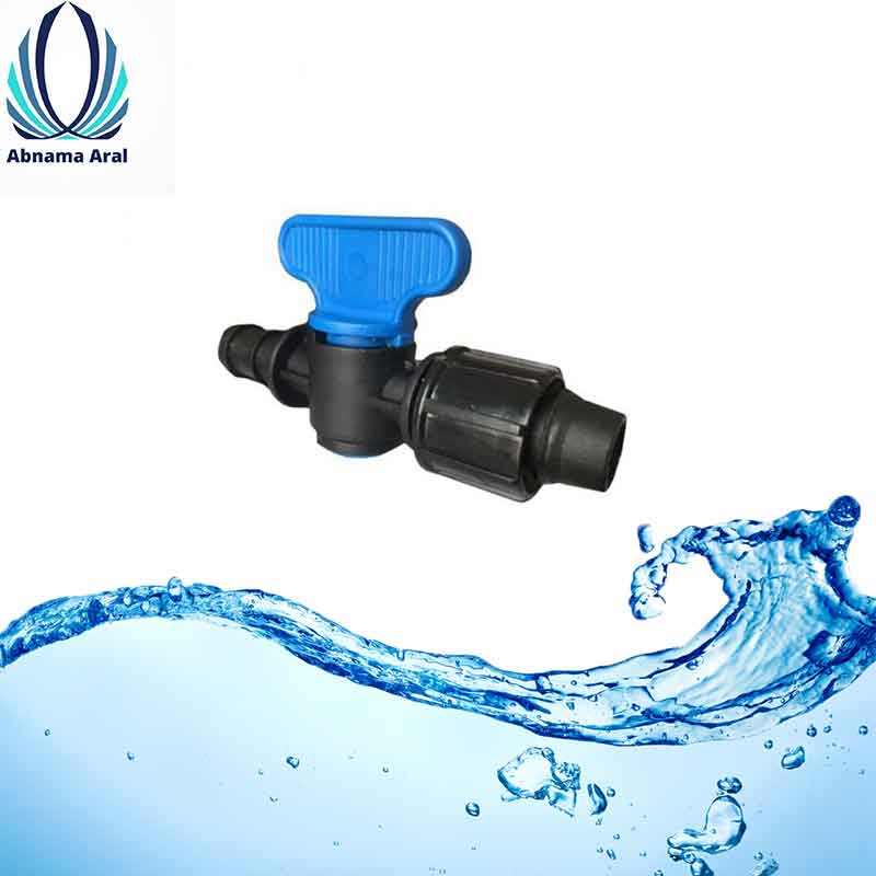 شیر بست ابتدایی با اتصال مهره‌ای